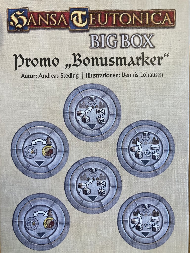 Hansa Teutonica: Bonus Markers board game cover