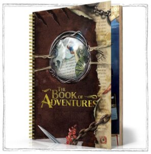 Robinson Crusoe: Adventures on the Cursed Island – The Book of Adventures (Gamefound Edition) board game cover