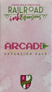 Railroad Ink: Arcade Expansion Pack board game cover
