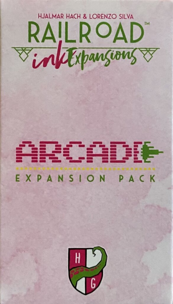 Railroad Ink: Arcade Expansion Pack board game cover