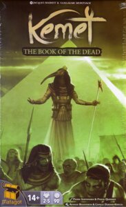 Kemet: Blood and Sand – Book of the Dead board game cover