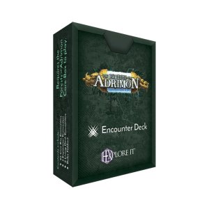 HEXplore It: The Forests of Adrimon – Encounter Deck board game cover