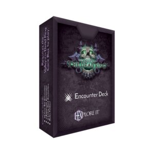 HEXplore It: The Valley of the Dead King – Encounter Deck board game cover