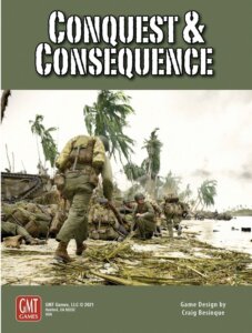 Conquest & Consequence board game cover