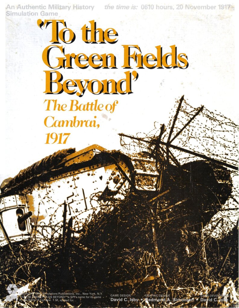 To the Green Fields Beyond: The Battle of Cambrai, 1917 board game cover