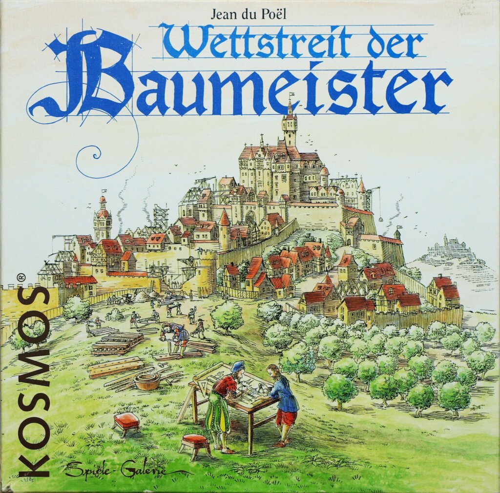 Wettstreit der Baumeister board game cover