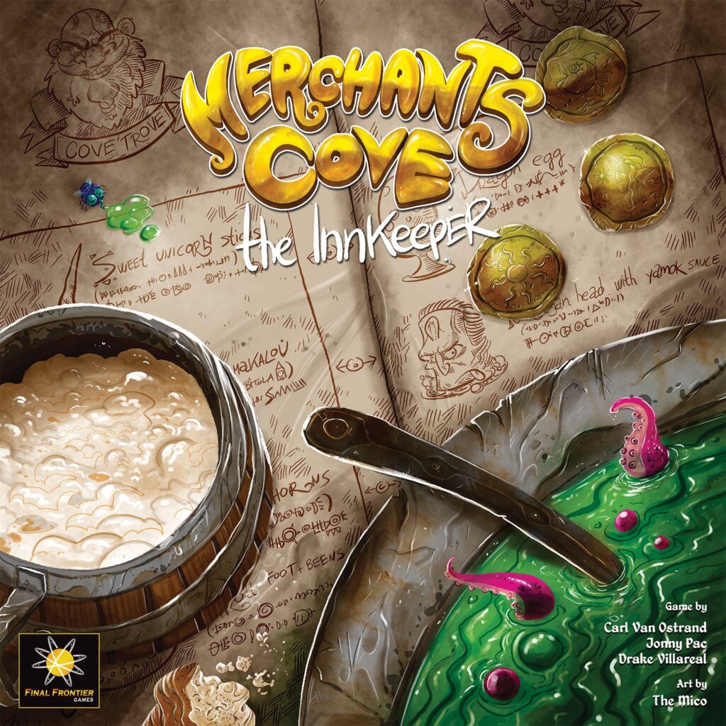 Merchants Cove: The Innkeeper board game cover