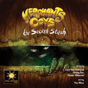 Merchants Cove: The Secret Stash board game cover