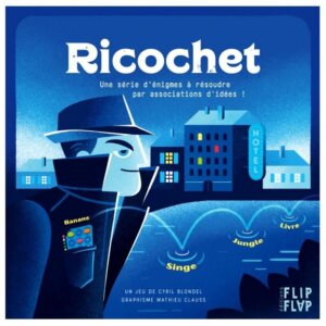 Ricochet: Le Profil de l’Homme Sans Visage board game cover
