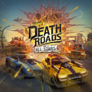 Death Roads: All Stars board game cover