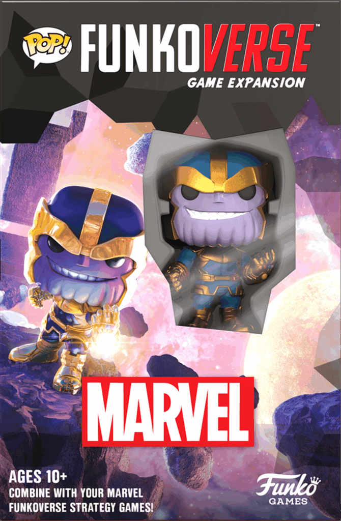 Funkoverse Strategy Game: Marvel 101 board game cover