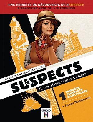 Suspects: The MacGuffin Affair board game cover