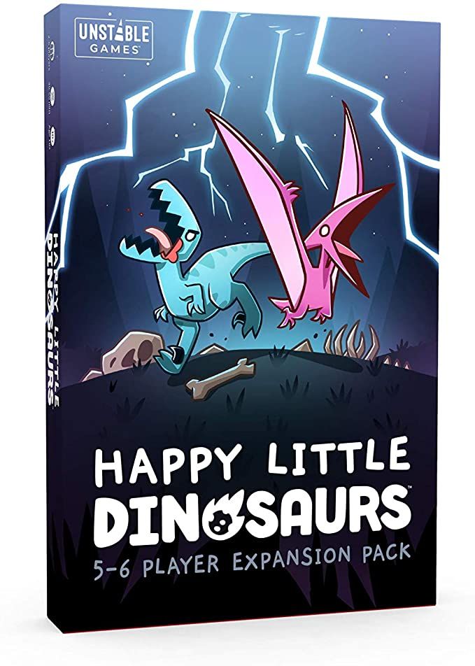Happy Little Dinosaurs: 5–6 Player Expansion Pack board game cover
