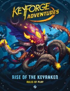 KeyForge Adventures: Rise of the Keyraken board game cover
