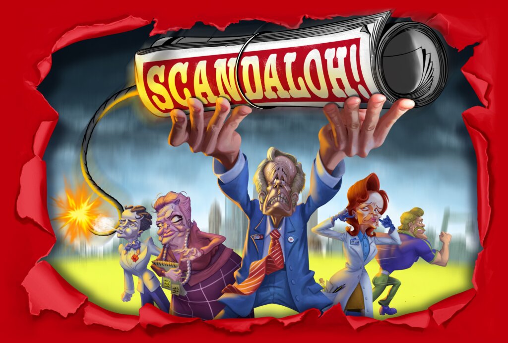 ScandalOh! board game cover