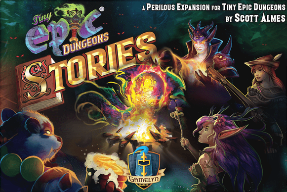 Tiny Epic Dungeons: Stories board game cover