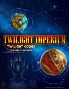 Twilight Imperium: Fourth Edition – Twilight Codex Volume II: Affinity board game cover