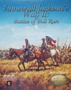 Stonewall Jackson’s Way II: Battles of Bull Run board game cover