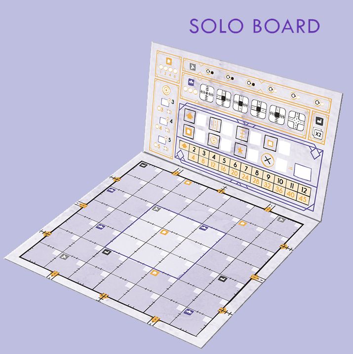 Railroad Ink Challenge: Solo Board board game cover