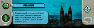 Under Falling Skies: Prague City Promo Tile board game cover