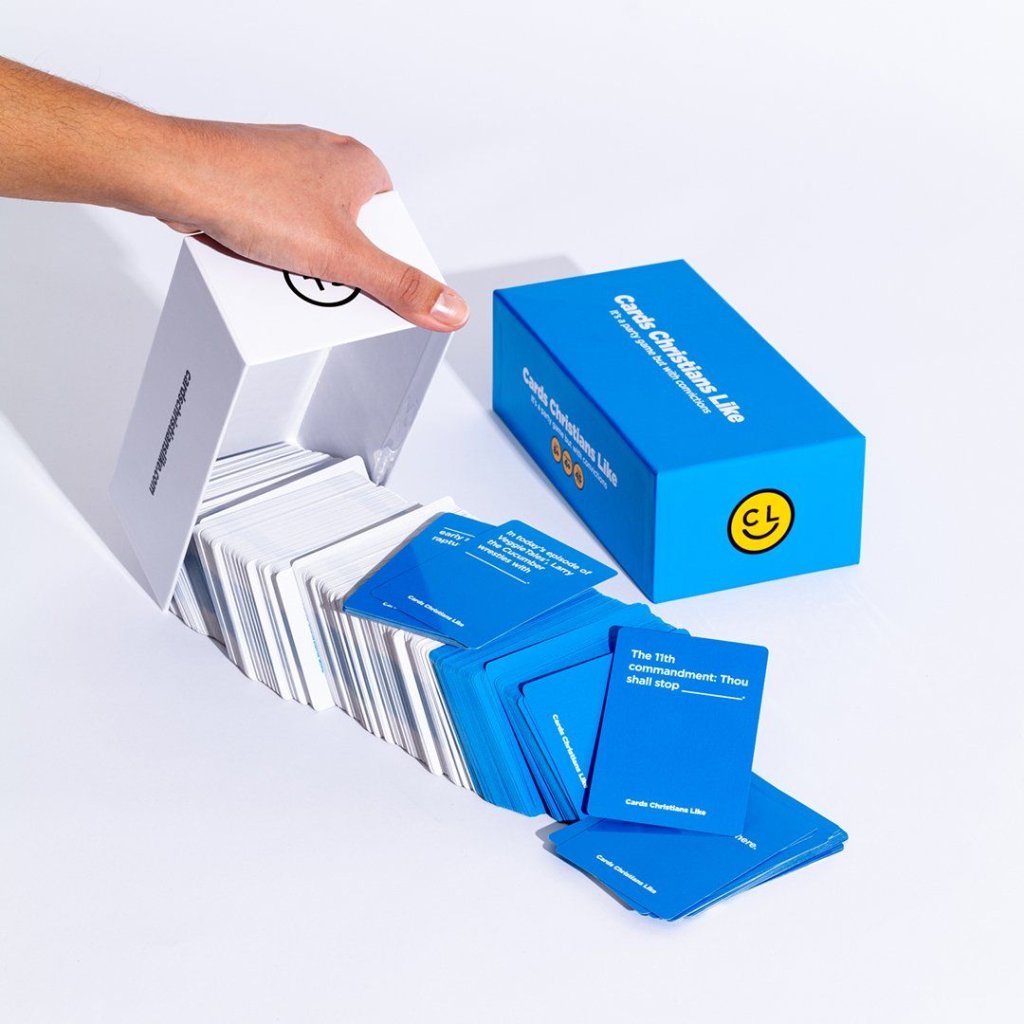 Cards Christians Like board game cover