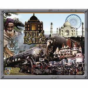India Rails board game cover