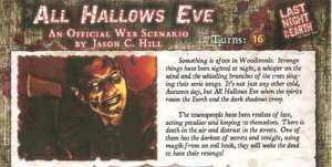 Last Night on Earth ‘All Hallows Eve’ Scenario board game cover