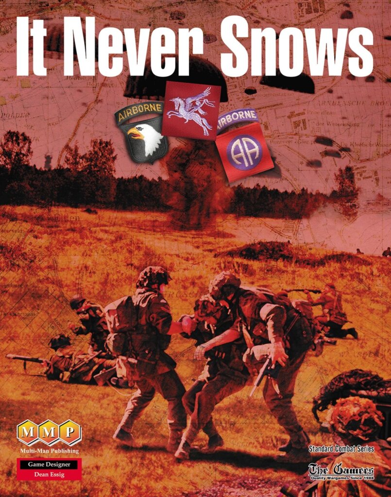 It Never Snows board game cover