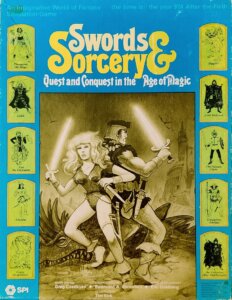 Swords & Sorcery: Quest and Conquest in the Age of Magic board game cover