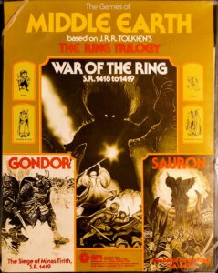 The Games of Middle Earth board game cover