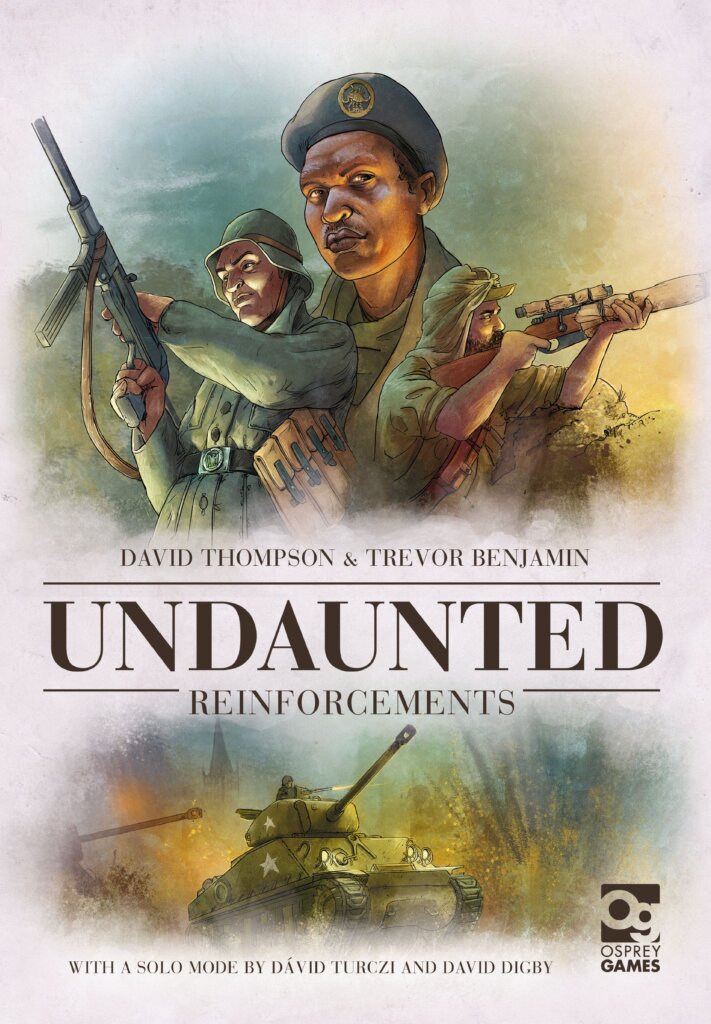 Undaunted: Reinforcements board game cover