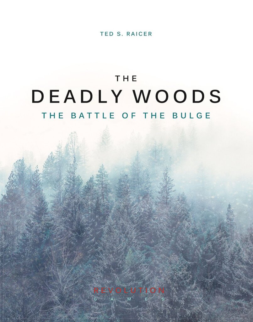 The Deadly Woods: The Battle of the Bulge board game cover