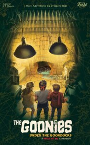 The Goonies: Under the Goondocks – A Never Say Die Expansion board game cover