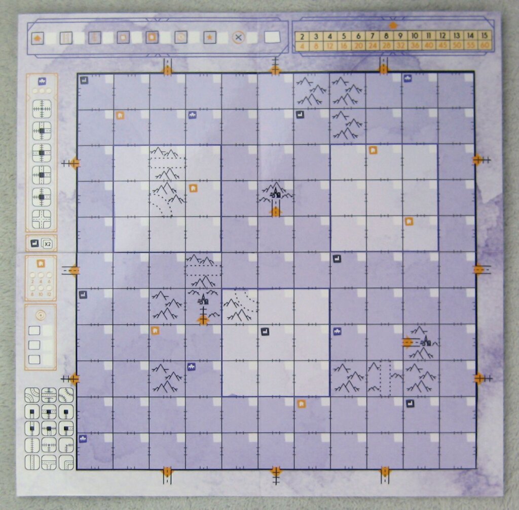 Railroad Ink: Epic & Giant Boards Set board game cover