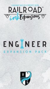 Railroad Ink: Engineer Expansion Pack board game cover