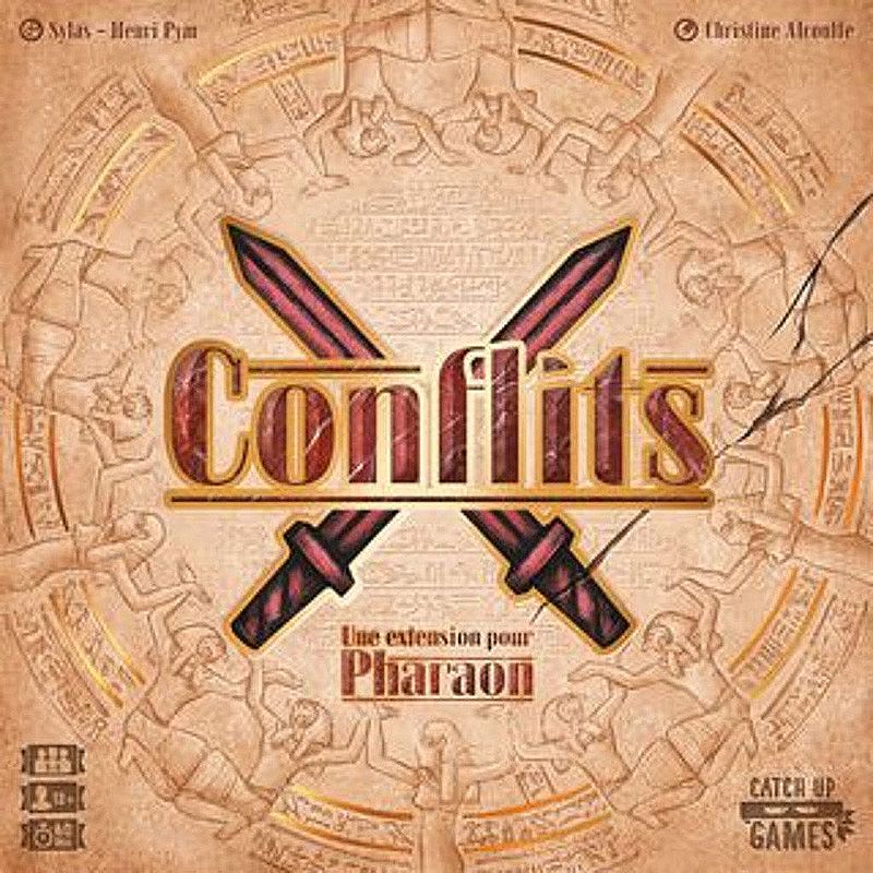 Pharaon: Conflits board game cover