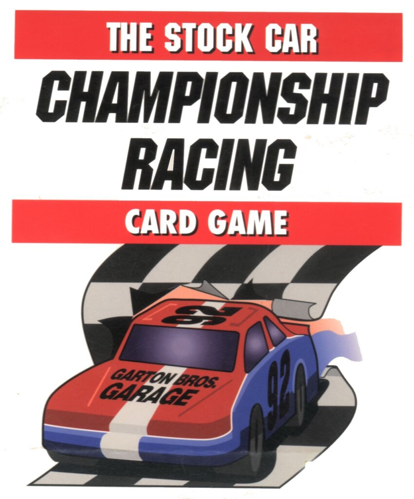 The Stock Car Championship Racing Card Game board game cover