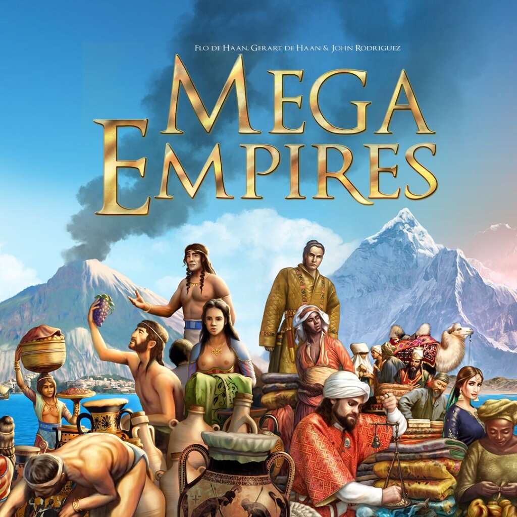 Mega Empires board game cover