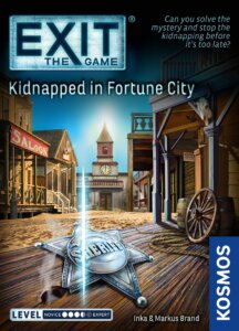 EXIT: The Game – Kidnapped in Fortune City board game cover