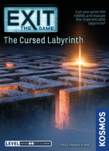 EXIT: The Game – The Cursed Labyrinth board game cover