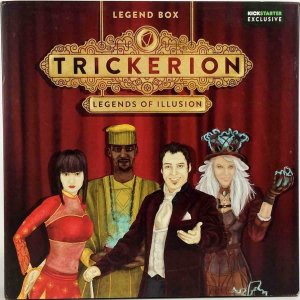 Trickerion: Legends of Illusion – Kickstarter Exclusive Legend Box board game cover