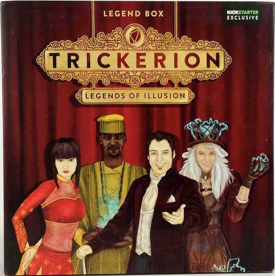 Trickerion: Legends of Illusion – Kickstarter Exclusive Legend Box board game cover