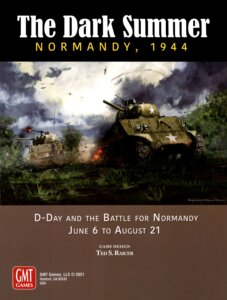 The Dark Summer: Normandy 1944 board game cover