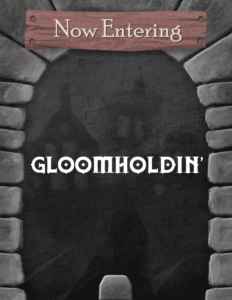 Gloomholdin’ board game cover