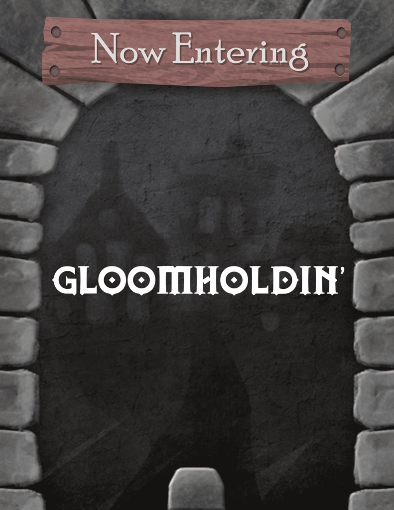Gloomholdin’ board game cover