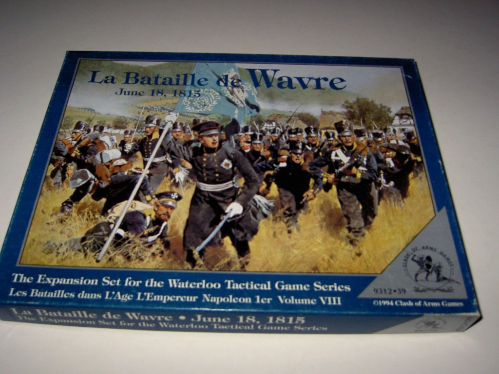 La Bataille de Wavre board game cover