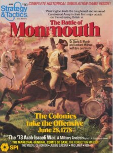 The Battle of Monmouth board game cover