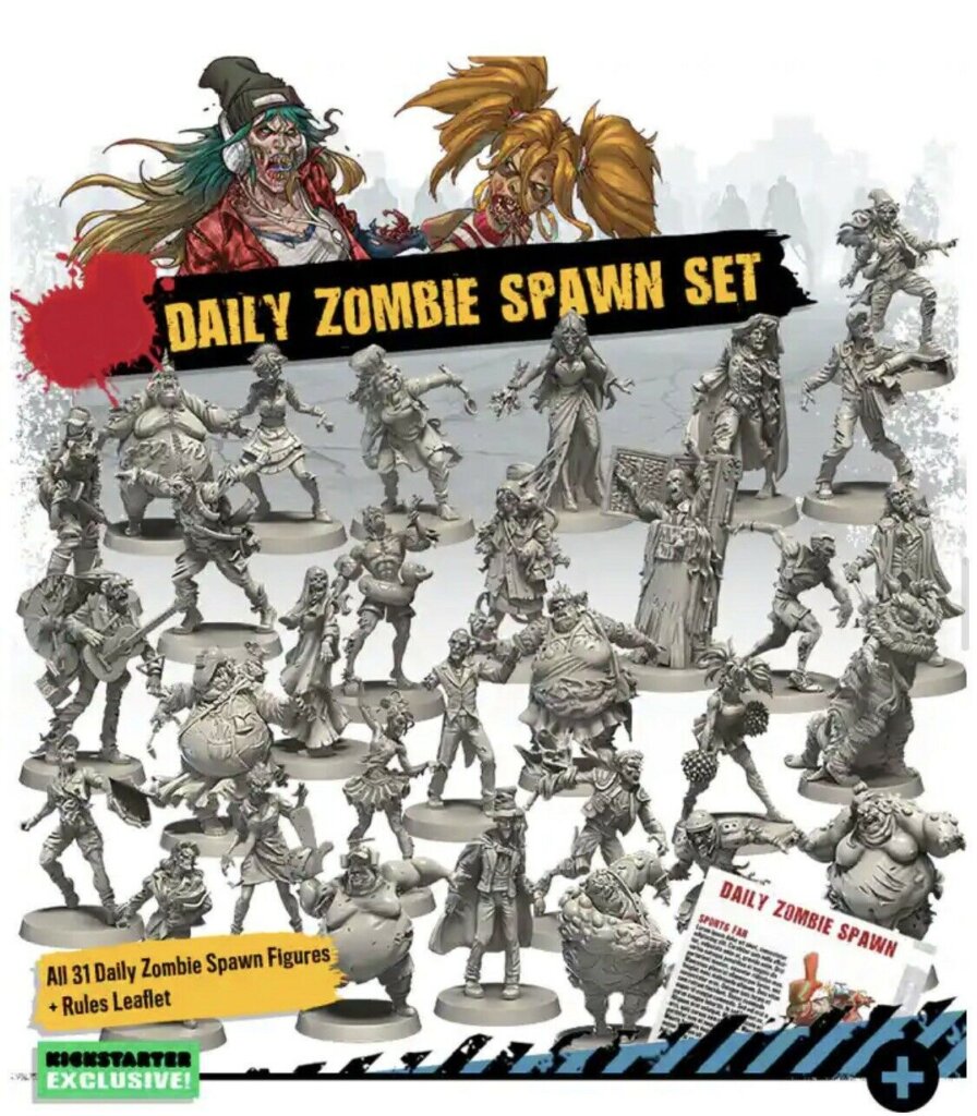 Zombicide (2nd Edition): Daily Zombie Spawn Set board game cover