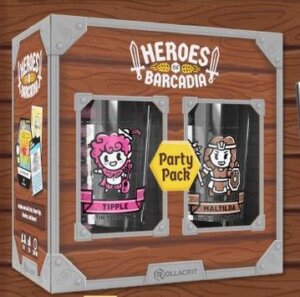Heroes of Barcadia Party Pack Retail Edition board game cover