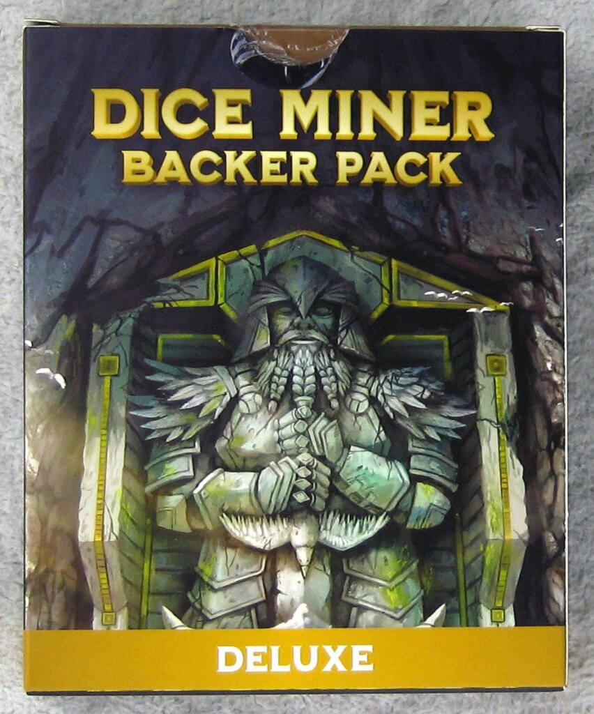 Dice Miner: Backer Pack board game cover